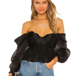 House of Harlow x Revolve Off the Shoulder Top
